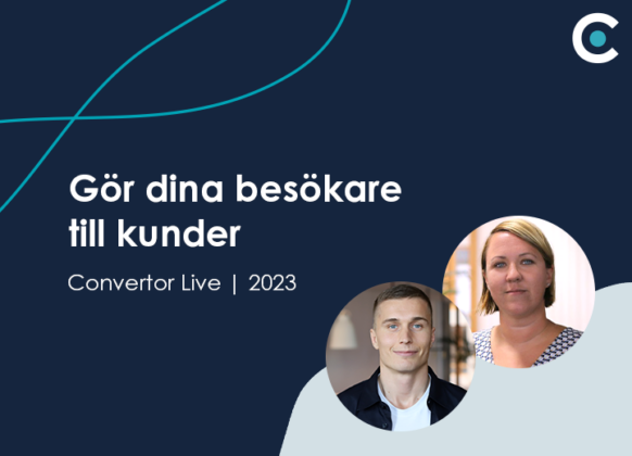 Gör dina besökare till kunder